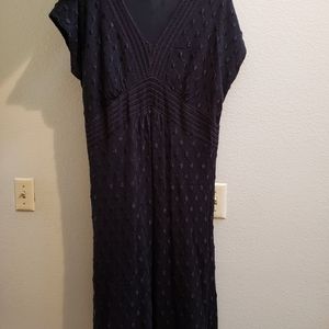 Black net dress size 3x